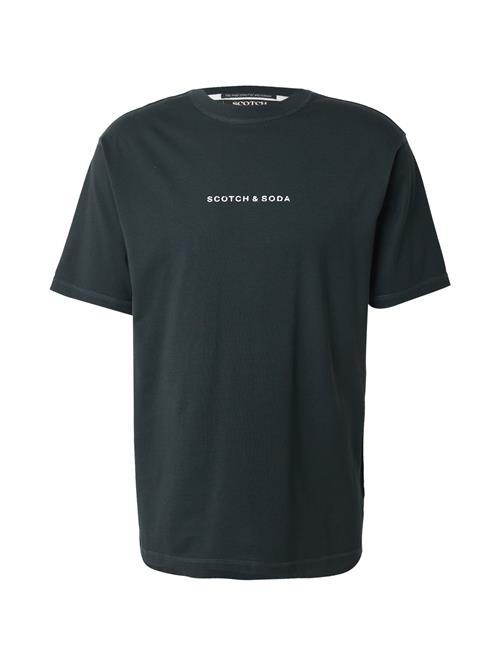 SCOTCH & SODA Bluser & t-shirts  mørkegrøn / hvid