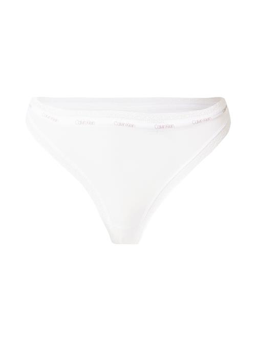 Calvin Klein Underwear String  kit / hvid