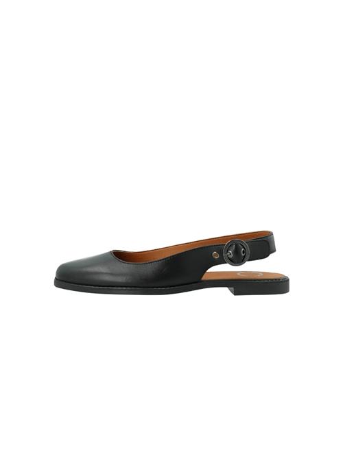 Ca'Shott Ballerinasko med rem 'Diana'  sort