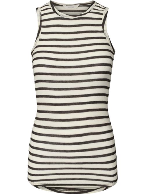 Gai+Lisva Overdel 'Alberte'  ecru / mørkegrå