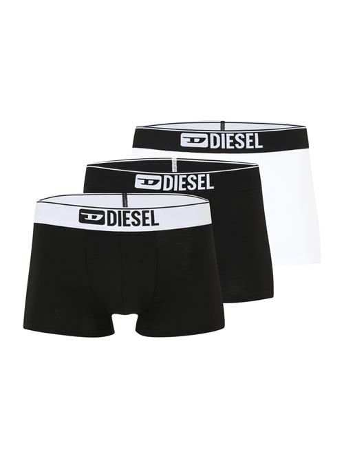 DIESEL Boksershorts 'Damien'  sort / hvid