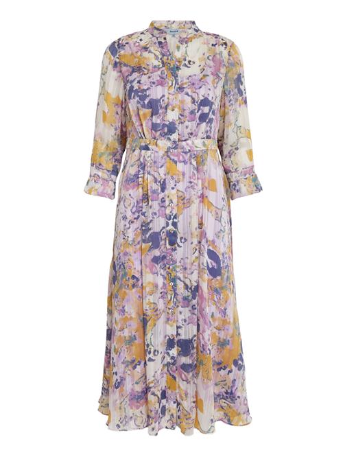 minus Blusekjole 'Filine'  mørkelilla / orange / lyserød / hvid