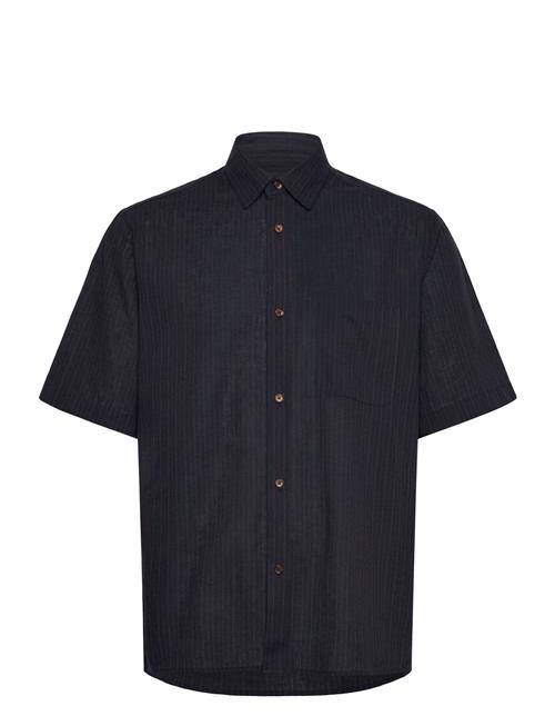 Mads Nørgaard | Cotton Linen Victor Stripe Shirt Ss | M
