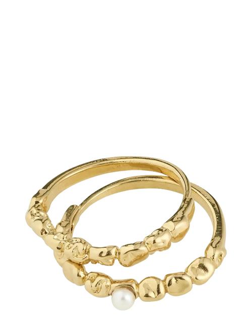 Pilgrim | Shift Ring Gold-Plated | ONE SIZE