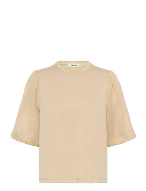 Soaked | Slmarigold Puff Tee | S