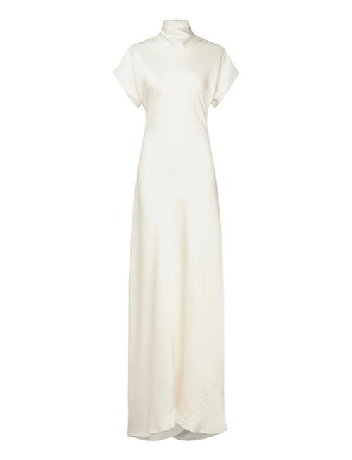 Malina | Alivia Short Sleeve Satin Bridal Gown | 38