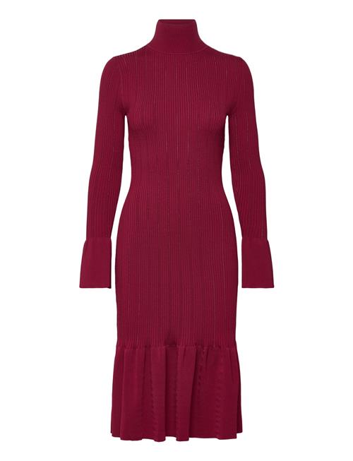 Malina | Amalia High Neck Knitted Midi Dress | XS