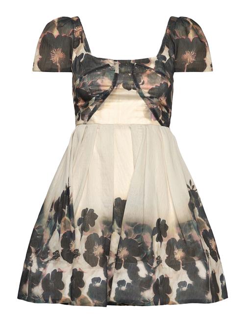 Malina | Vanda Pouf Sleeve Mini Dress | 44