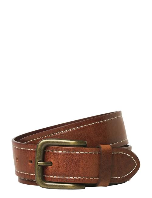 Jack & Jones | Jaccreta  Leather Belt Styd Aw24 | 105