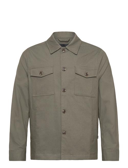 Lindbergh Black | Stretch Cotton Overshirt | M