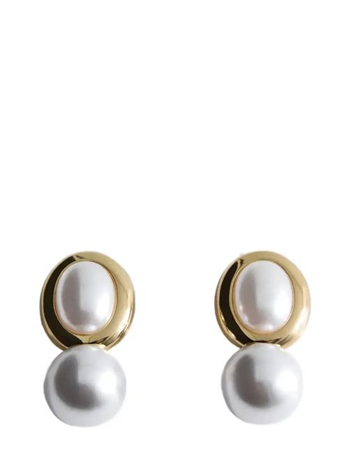 Mango | Combined Pearl Earrings | ONE SIZE