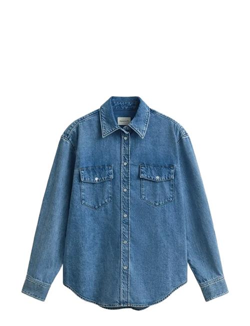 GANT | Rel Denim Pocket Ls Shirt | 38