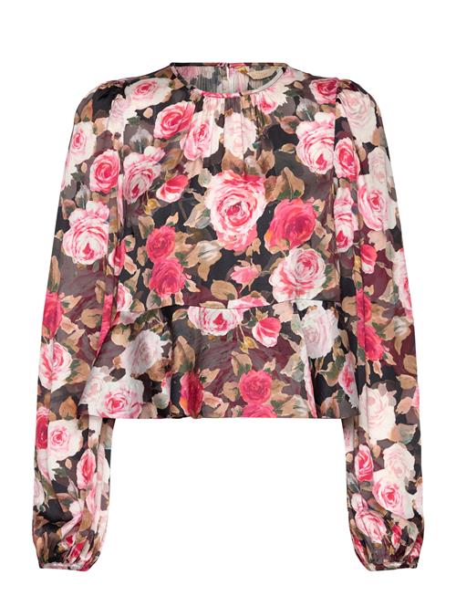 by Ti Mo | Satin Flounce Top | M