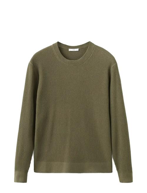 Mango | Fine Rib-Knit Cotton Sweater | XL