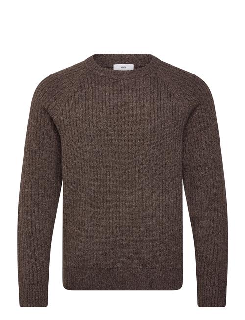 Mango | Wool-Blend Rib-Knit Sweater | XL