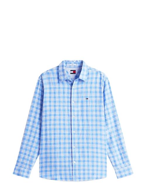 Tommy Jeans | Tjm Rlx Linen Blend Check Shirt | M