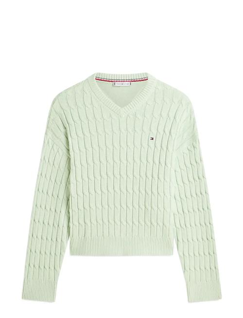 Tommy Hilfiger | Co Cable Mid Gg Rlx Ls V-Nk Swt | XL