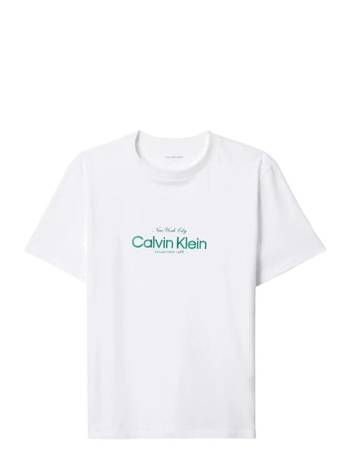 Calvin Klein Jeans | Ss Classic Ck Nyc Logo Tee | L