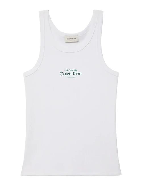 Calvin Klein Jeans | Contour 2X2 Rib Graphic Tank | XS