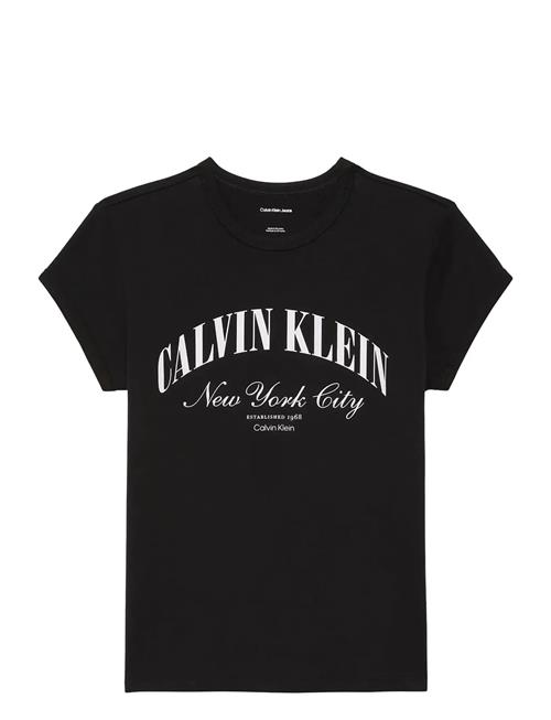 Calvin Klein Jeans | Ss Graphic Logo Baby Tee | L