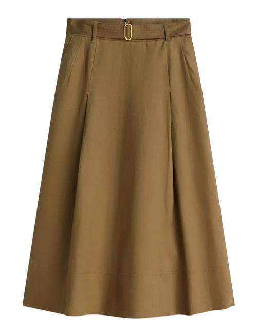 Tommy Hilfiger | Linen Utility Midi Skirt | 36 x 36