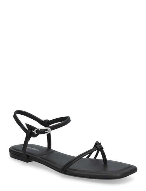 Calvin Klein | Square Flat Sandal Strap Lth | 37