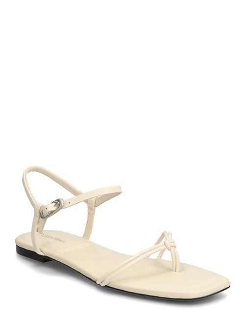 Calvin Klein | Square Flat Sandal Strap Lth | 37