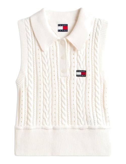 Tommy Jeans | Tjw Gmd Cable Polo Sweater | M