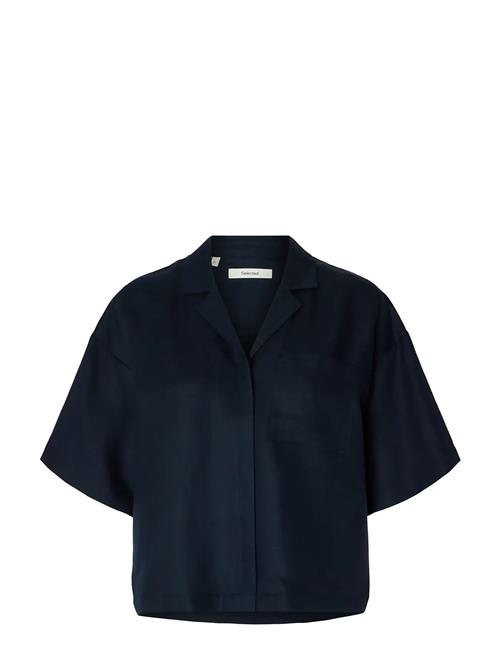 Selected | Slflyra 2/4 Boxy Linen Blend Shirt Noos | 40