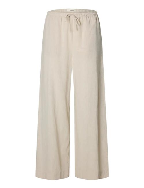 Selected | Slwluisa Mw Wide Linen Blend Pant Noos | 42