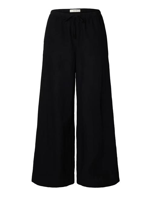 Selected | Slfluisa Mw Wide Linen Blend Pant Noos | 36