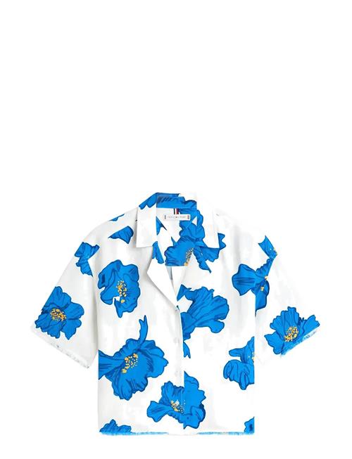 Tommy Hilfiger | Frayed Vis/Linen Ss Shirt | L