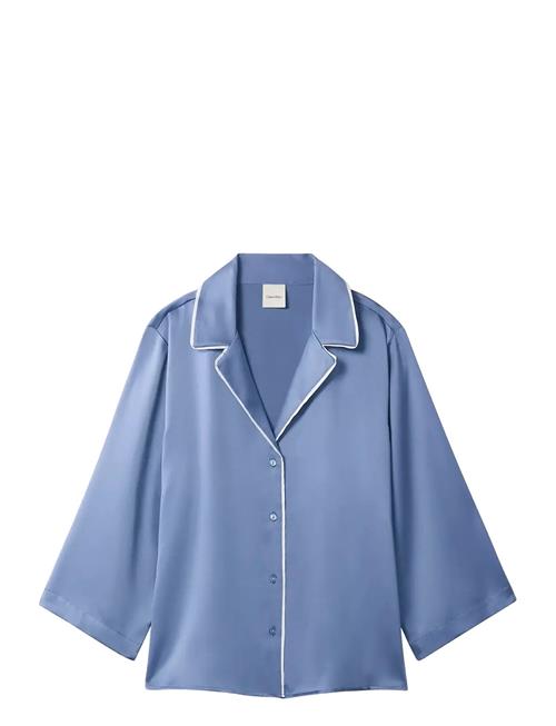 Calvin Klein | Satin Ss Shirt | M