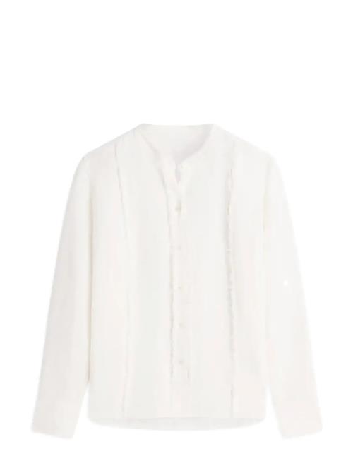 Tommy Hilfiger | Frayed Vis/Linen Ls Shirt | XS