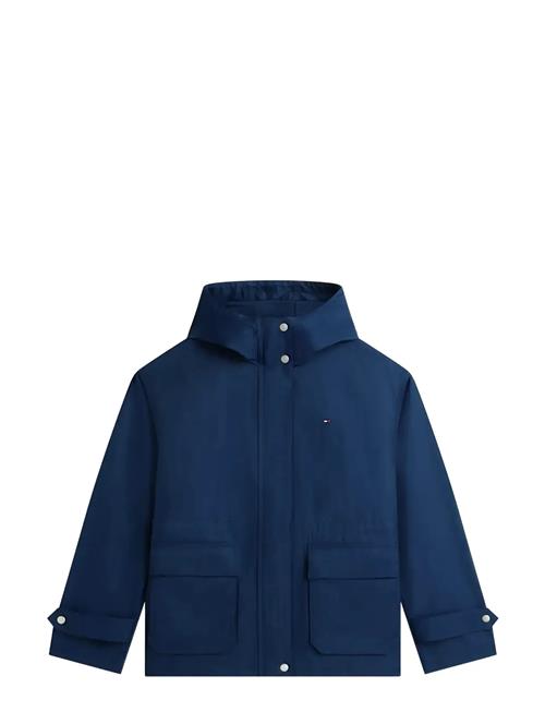 Tommy Hilfiger | Cotton Nylon Utility Short Parka | L