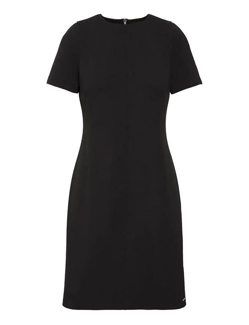 Calvin Klein | Scuba Crepe Knee Length Ss Dress | M