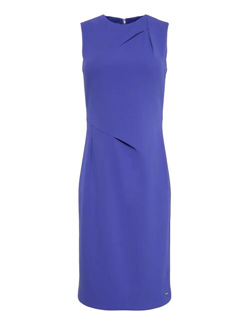 Calvin Klein | Scuba Crepe Sl Knee Length Dress | XS