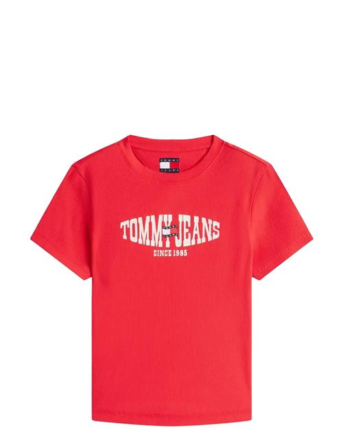 Tommy Jeans | Tjw Slim Sh Wavy Flag Ss Tee | XS