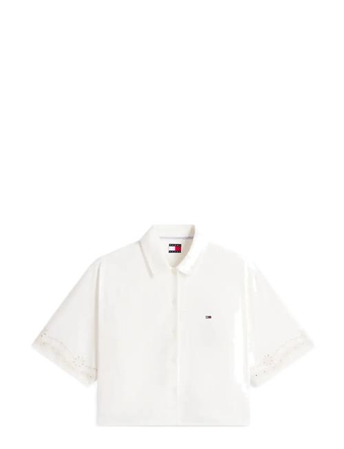 Tommy Jeans | Tjw Broderie Linen Shirt | S