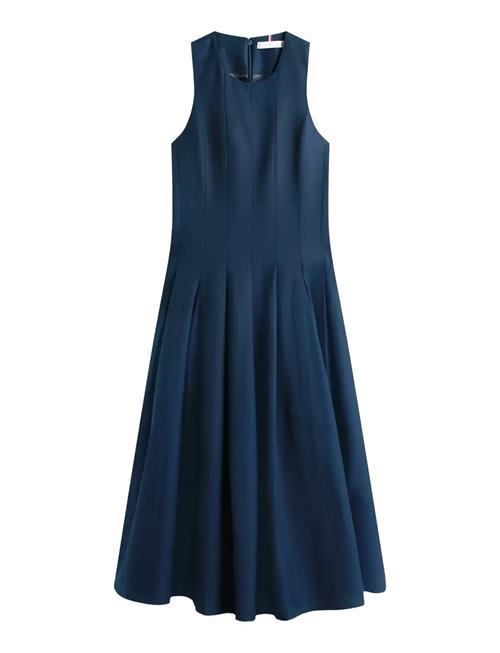 Tommy Hilfiger | Linen Blend Hourglass Midi Drs | 40