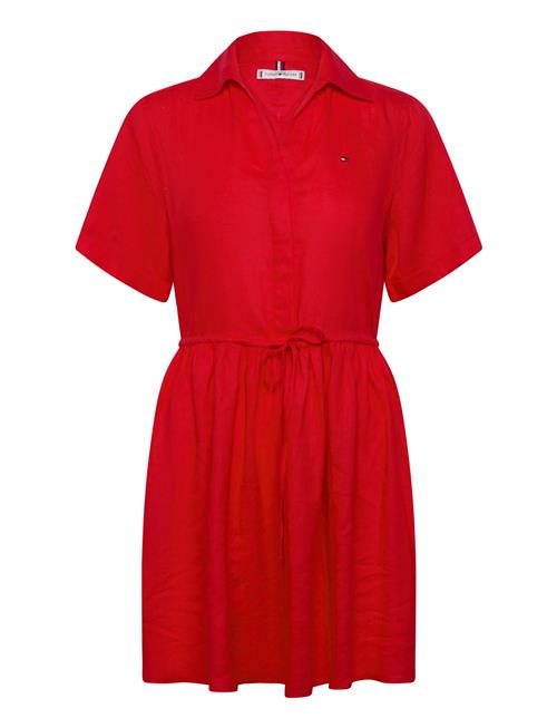 Tommy Hilfiger | Ess Linen Short Ss Dress | M