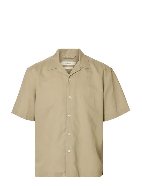 Selected | Slmrlxclay Linenblend Ss Shirt Res Noos | XXL