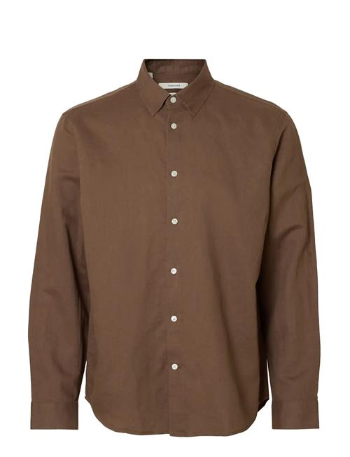 Selected | Slmregclay Linenblend Ls Shirt Cla Noos | L
