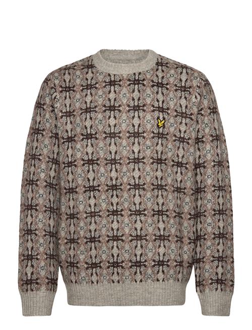 Lyle & Scott | Brushed Intarsia Crew Neck Jumper | XS