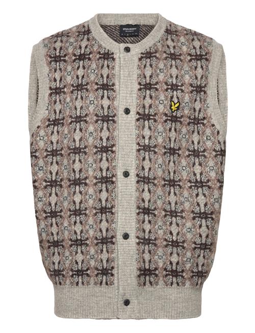 Lyle & Scott | Brushed Intarsia Cardigan | M
