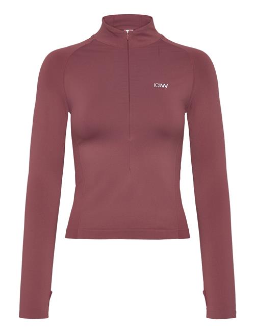 ICANIWILL | Define Seamless Invisible 1/2 Zip Ls W | M