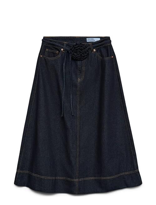 Vero Moda | Vmruth Hr Rose Belt Denim Skirt Si346 | S