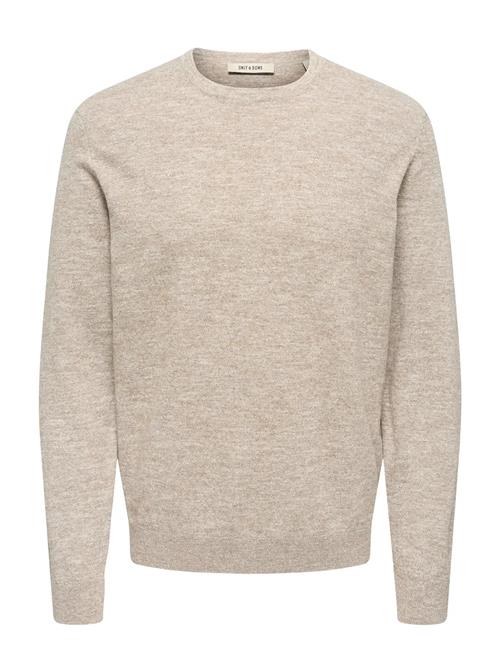 ONLY & SONS | Onstim Reg Ls Linen Crew Knit Noos | S