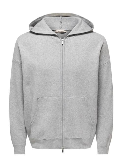 ONLY & SONS | Onssade Ovz Ls Zip Cardigan Knit | S