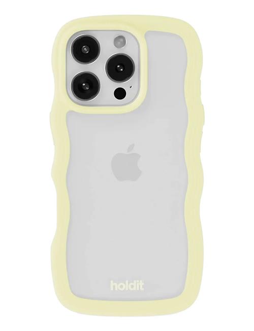 Holdit | Wavy Case Iphone Lemonade/Transparent | IPHONE 16PRO MAX